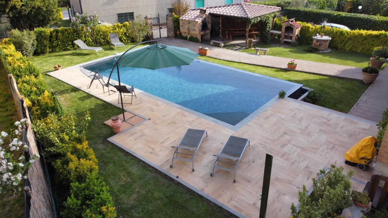 Apartament Casa Dani Con Piscina Privata Monticiano Zewnętrze zdjęcie