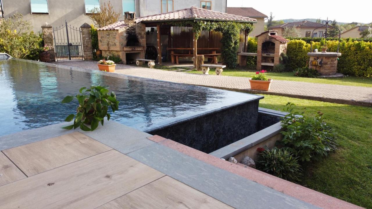 Apartament Casa Dani Con Piscina Privata Monticiano Zewnętrze zdjęcie