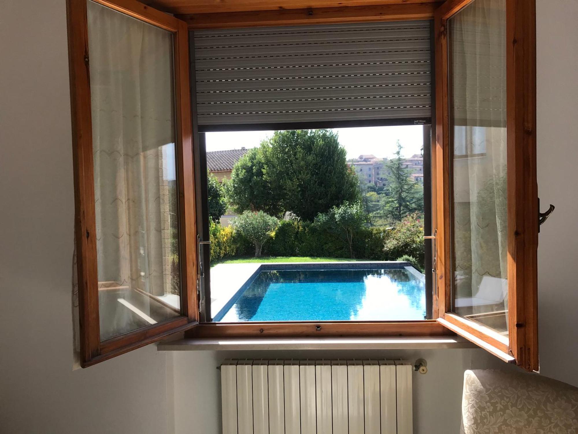 Apartament Casa Dani Con Piscina Privata Monticiano Zewnętrze zdjęcie